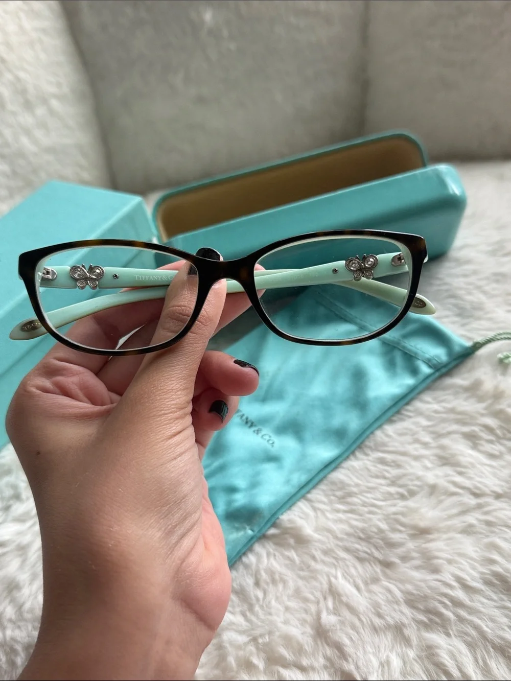 TIFFANY & CO. - TF 2051-B (8055) reading glasses black blue